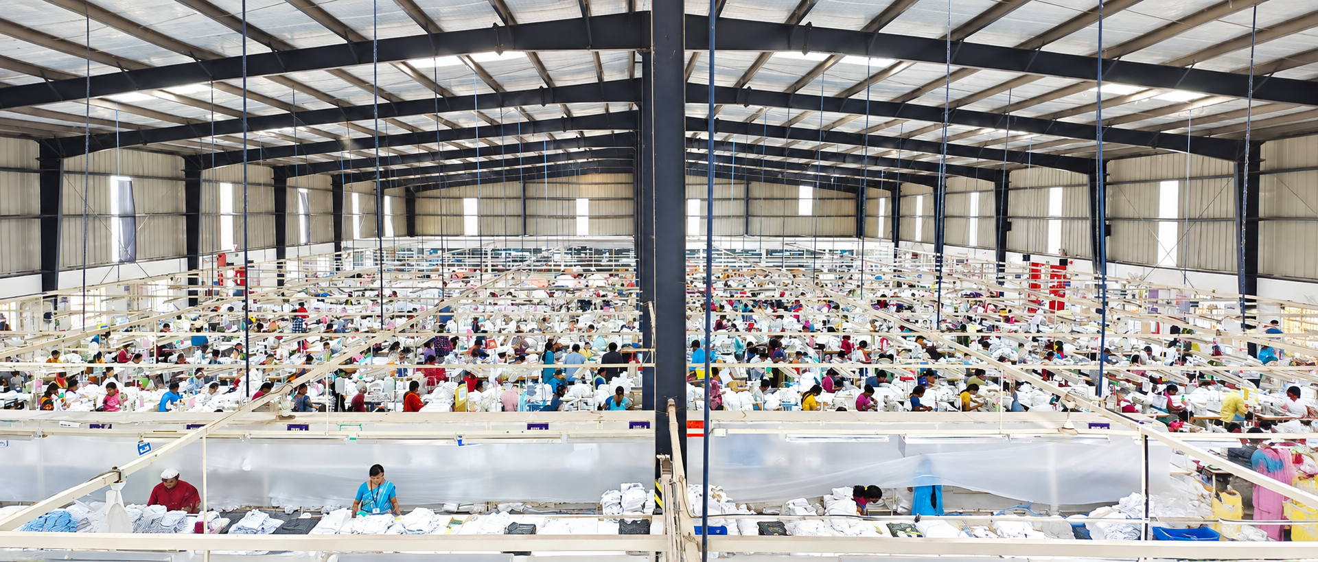 Cotton World factory production floor