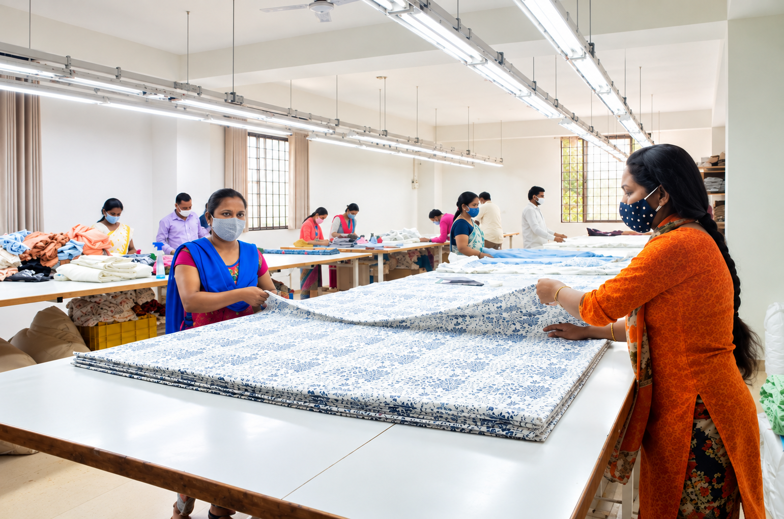 Cotton World fabric inspection