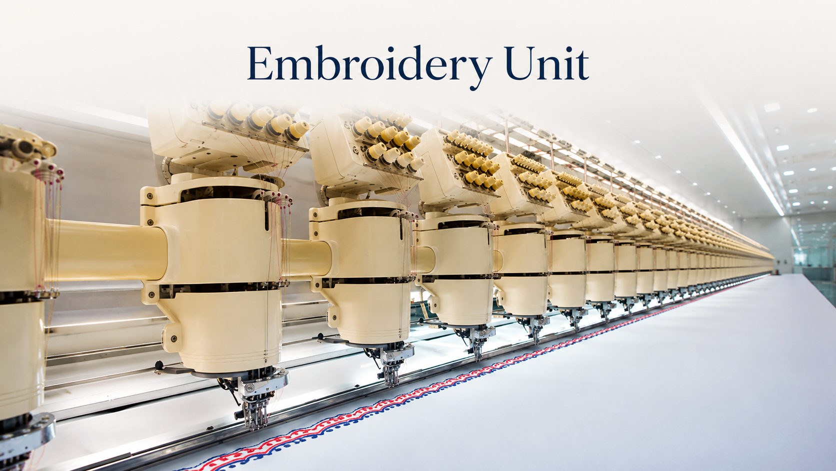 Embroidery Unit