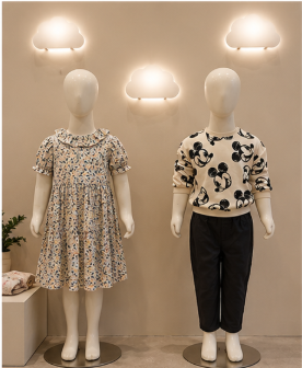 Kidswear Styling Display